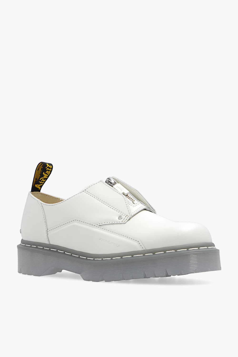 White low hot sale doc martens